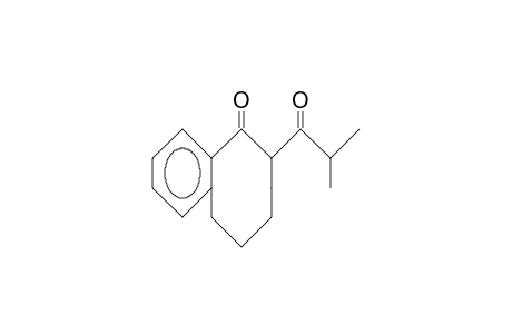 6-Isobutyryl-7,8,9,10-tetrahydro-benzocycloocten-5(6H)-one