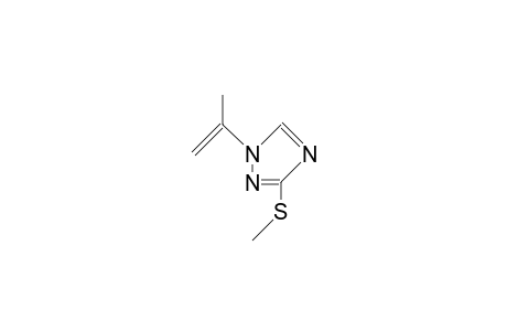 1-Isopropenyl-3-methylthio-1H-1,2,4-triazole
