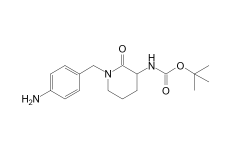 N-(p-Aminobenzyl)-3-[(t-butoxycarbonyl)amino]-piperidin-2-one