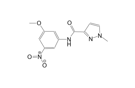 N-(3-methoxy-5-nitrophenyl)-1-methyl-1H-pyrazole-3-carboxamide