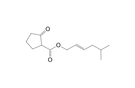 2-[(5'-Methyl-2'-hexenyl)oxycarbonyl]cyclopentanone