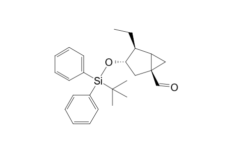 (1S,3S,4S)-3-[(t-Butyldiphenylsilyl)oxy]-4-ethylbicyclo[3.1.0]hexane-1-carbaldehyde