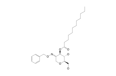 1,5-ANHYDRO-3-O-DODECANOYL-D-FRUCTOSE-O-BENZYLOXIME