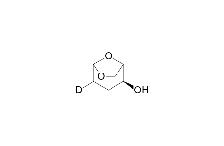 6,8-Dioxabicyclo(3.2.1)octan-2.beta.-ol-4-D1