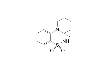 6a-Methyl-6,6a,7,8,9,10-hexahydrpyrido[2,1-c]-(1,2,4)-benzothiadiazine - 5,5-dioxide