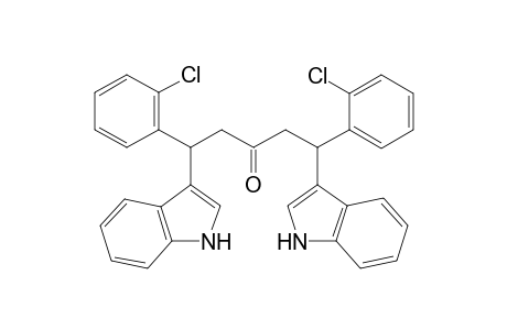 1,5-Bis(2-chlorophenyl)-1,5-di(1H-indol-3-yl)pentan-3-one