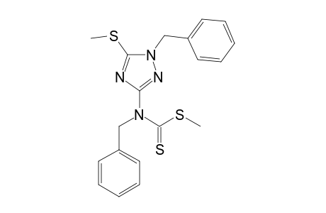 METHYL-(2-BENZYL-3-METHYLTHIO-2-H-1,2,4-TRIAZOL-5-YL)-N-BENZYL-IMINODITHIOCARBONATE