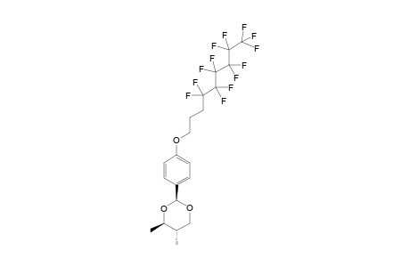 (4R,5S)-(4,5-Dimethyl-2-[4,4,4,5,5,6,6,7,7,8,8,9,9,9-Tridecafluorononyloxy)phenyl][1,3]dioxane