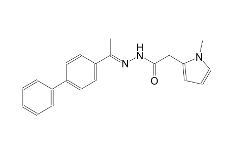 1H-pyrrole-2-acetic acid, 1-methyl-, 2-[(E)-1-[1,1'-biphenyl]-4-ylethylidene]hydrazide