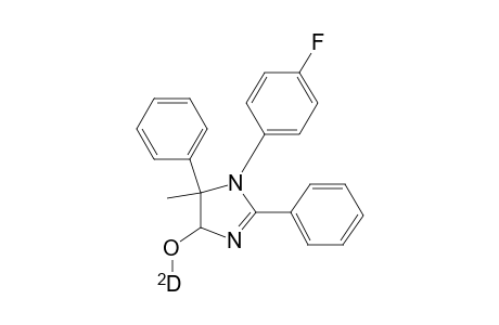 1H-Imidazol-4-ol-d, 1-(4-fluorophenyl)-4,5-dihydro-5-methyl-2,5-diphenyl-