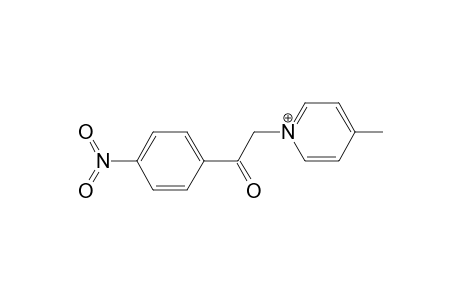 2-(4-Methyl-1-pyridin-1-iumyl)-1-(4-nitrophenyl)ethanone