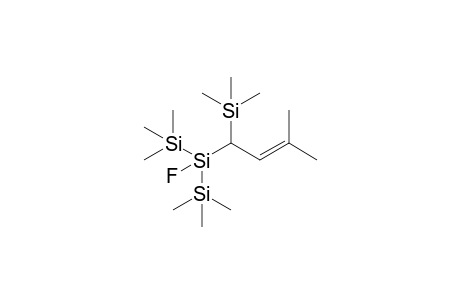 Fluoro(3-methyl-1-trimethylsilyl-2-butenyl)bis(trimethylsilyl)silane