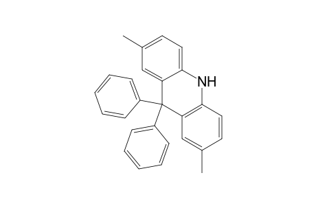 Acridine, 9,10-dihydro-2,7-dimethyl-9,9-diphenyl-