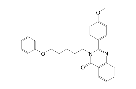 2-(4-methoxyphenyl)-3-(5-phenoxypentyl)-4(3H)-quinazolinone