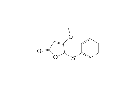 2(5H)-Furanone, 4-methoxy-5-(phenylthio)-
