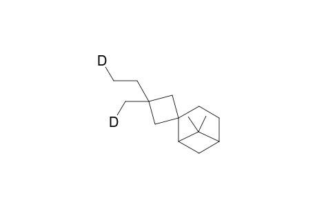 3'-Ethyl-3',6,6-trimethylspiro[bicyclo[3.1.1]heptane-2,1'-cyclobutane]-d2