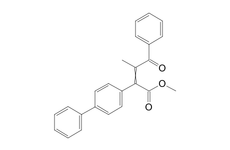 methyl 3-methyl-4-oxo-4-phenyl-2-(4-phenylphenyl)but-2-enoate