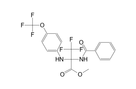 alanine, N-benzoyl-3,3,3-trifluoro-2-[[4-(trifluoromethoxy)phenyl]amino]-, methyl ester