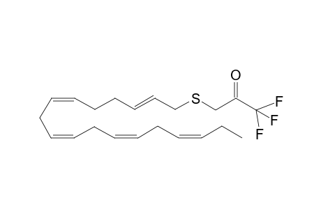1,1,1-trifluoro-3-[(2E,6Z,9Z,12Z,15Z)-octadeca-2,6,9,12,15-pentaenyl]sulfanyl-propan-2-one
