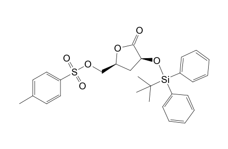 (3S,5S)-3-Diphenyl-t-butylsilyloxy-5-p-toluenesulfonyloxymethyltetrahydrofuran-2-one