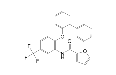 2-furancarboxamide, N-[2-([1,1'-biphenyl]-2-yloxy)-5-(trifluoromethyl)phenyl]-