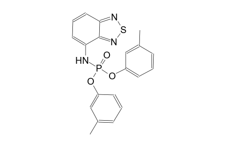 bis(3-methylphenyl) 2,1,3-benzothiadiazol-4-ylamidophosphate