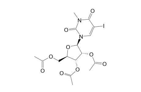 [(2R,3R,4R,5R)-3,4-diacetoxy-5-(5-iodo-3-methyl-2,4-dioxo-pyrimidin-1-yl)tetrahydrofuran-2-yl]methyl acetate