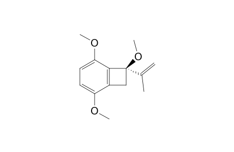 (R)-7-Isopropenyl-2,5,7-trimethoxy-bicyclo[4.2.0]octa-1(6),2,4-triene