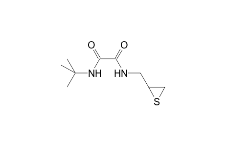 Ethanediamide, N(1)-(1,1-dimethylethyl)-N(2)-(2-thiiranylmethyl)-