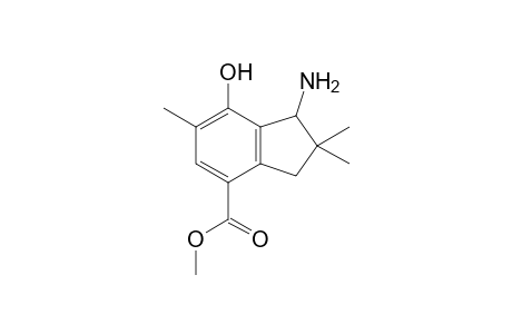 Methyl 1-Amino-7-hydroxy-2,2,6-trimethylindan-4-carboxylate