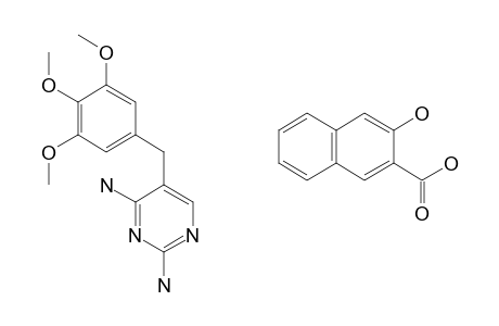 Trimethoprim 3-hydroxy-2-naphthoate