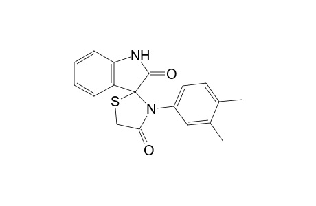 3'-(3",4"-Dimethylphenyl)-spiro[indoline[3,2']-thiazolidine]-2,4'-(1H)-dione