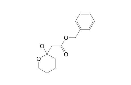 BENZYL-(2'-HYDROXY-TETRAHYDRO-PYRAN-2'-YL)-ACETATE