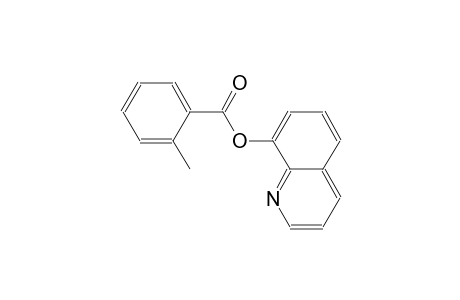 benzoic acid, 2-methyl-, 8-quinolinyl ester
