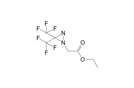 1-Carbethoxymethyl-3,3-bis(trifluoromethyl)diaziridine