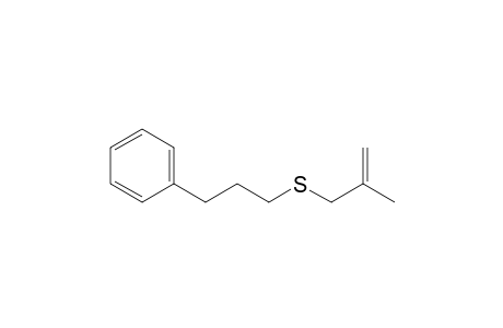 3-(2-Methylallylsulfanyl)propylbenzene
