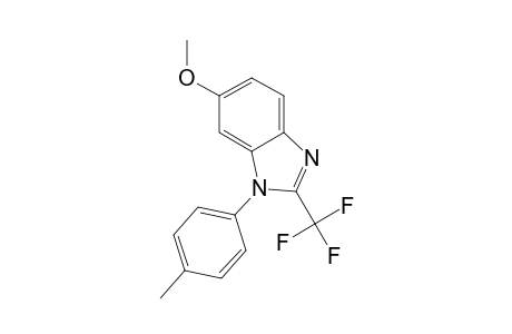 6-Methoxy-1-(4-methylphenyl)-2-(trifluoromethyl)benzimidazole