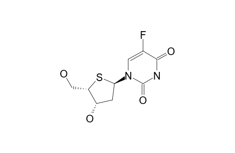 5-fluoro-1-[(2R,4S,5S)-4-hydroxy-5-methylol-tetrahydrothiophen-2-yl]pyrimidine-2,4-quinone