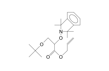 3-T-Butoxy-2-(1,1,3,3-tetramethyl-1,3-dihydro-isoindol-2-yloxy)-propionic acid, allyl ester