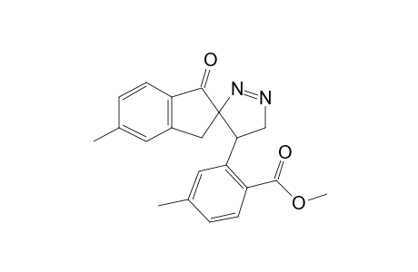 Methyl 4-methyl-2-(5-methyl-1-oxo-1,3,4',5'-tetrahydrospiro[indene-2,3'-pyrazol]-4'-yl)benzoate