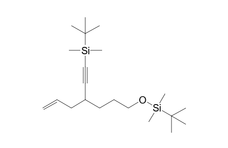 4-(2'-t-butyldimethylsilylethynyl)-7-(t-butyldimethylsilyloxy)hept-1-ene