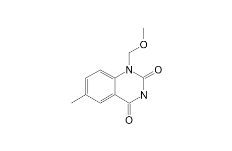6-METHYL-1-(METHYLOXYMETHYL)-QUINAZOLINE-2,4(1H,3H)-DIONE