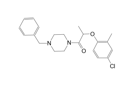1-benzyl-4-[2-(4-chloro-2-methylphenoxy)propanoyl]piperazine