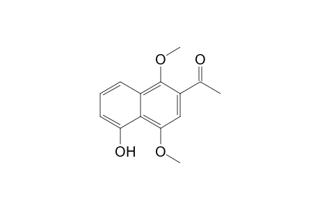 2-Acetyl-5-hydroxy-1,4-dimethoxynaphthalene