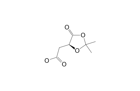 2-[(4S)-2,2-DIMETHYL-5-OXO-1,3-DIOXOLAN-4-YL]-ACETIC-ACID;(S)-ISOMER