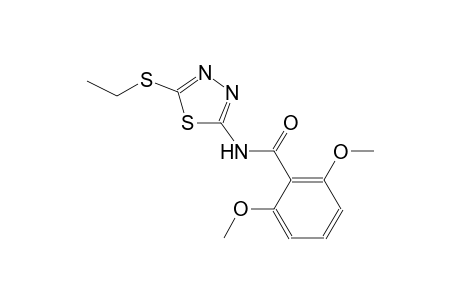 N-[5-(ethylsulfanyl)-1,3,4-thiadiazol-2-yl]-2,6-dimethoxybenzamide