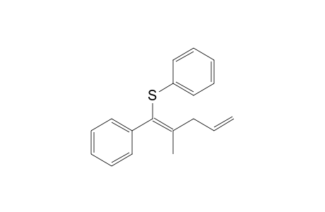 4-Methyl-5-phenyl-5-phenylthiopenta-1,4(Z)-diene