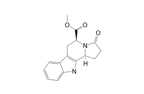 (5S,11bS)-3-keto-1,2,5,6,11,11b-hexahydropyrrolo[2,1-a]$b-carboline-5-carboxylic acid methyl ester