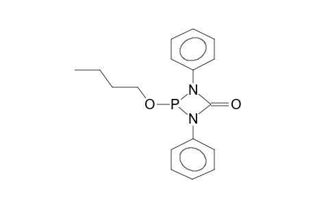 2-BUTOXY-1,3-DIPHENYL-1,3-DIAZA-2-PHOSPHETIDIN-4-ONE