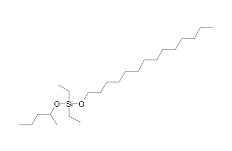 Silane, diethyl(2-pentyloxy)tetradecyloxy-